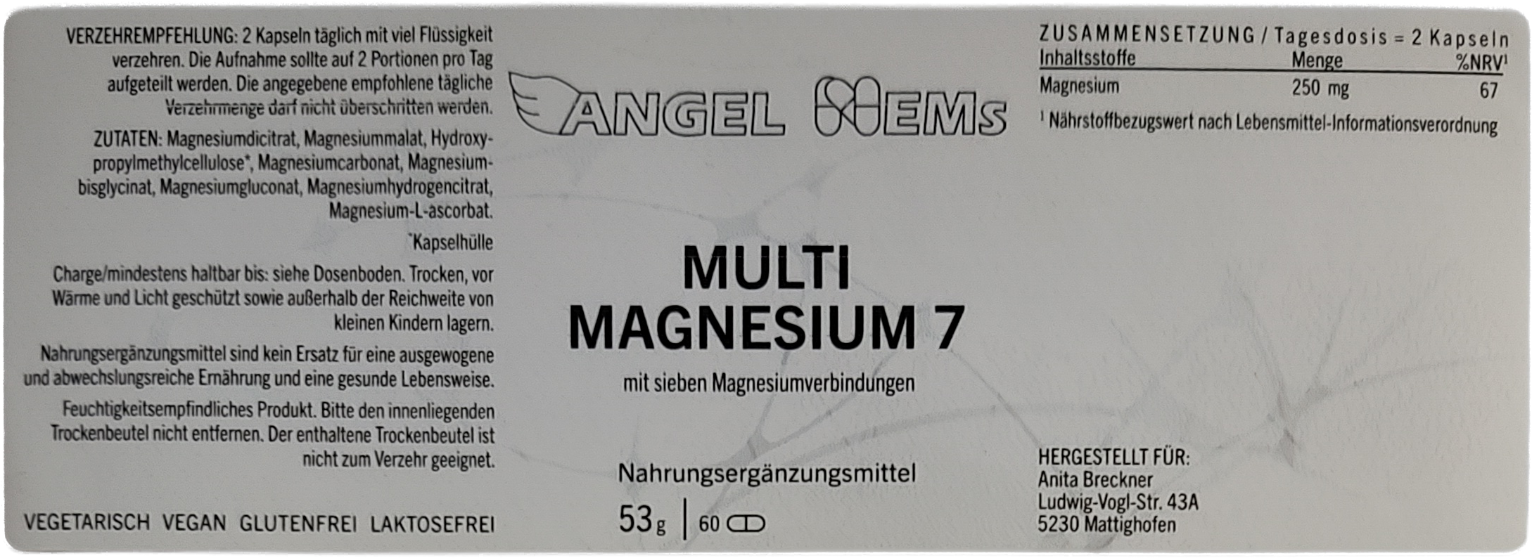 Multi Magnesium 7  - 60 Kapseln