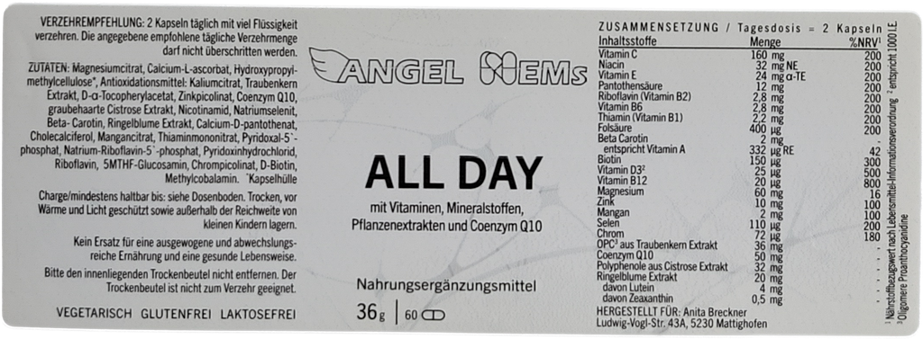 All Day - 60 Kapseln