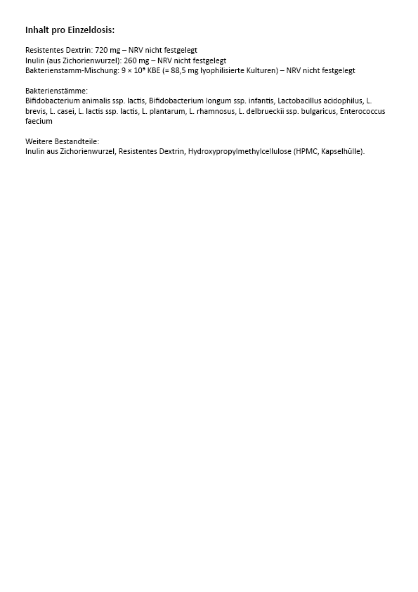 Bifido Lacto - 60 Kapseln